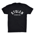 Stolen Print T-Shirt Black