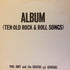 Album (Ten Old Rock & Roll Songs)